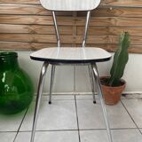 White formica chair