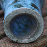 Pitcher - vase by Jacques Blin blue 1950