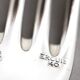 24 dessert spoons, Art Deco Ercuis