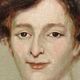 Portrait of a woman, oil on canvas, 19th century