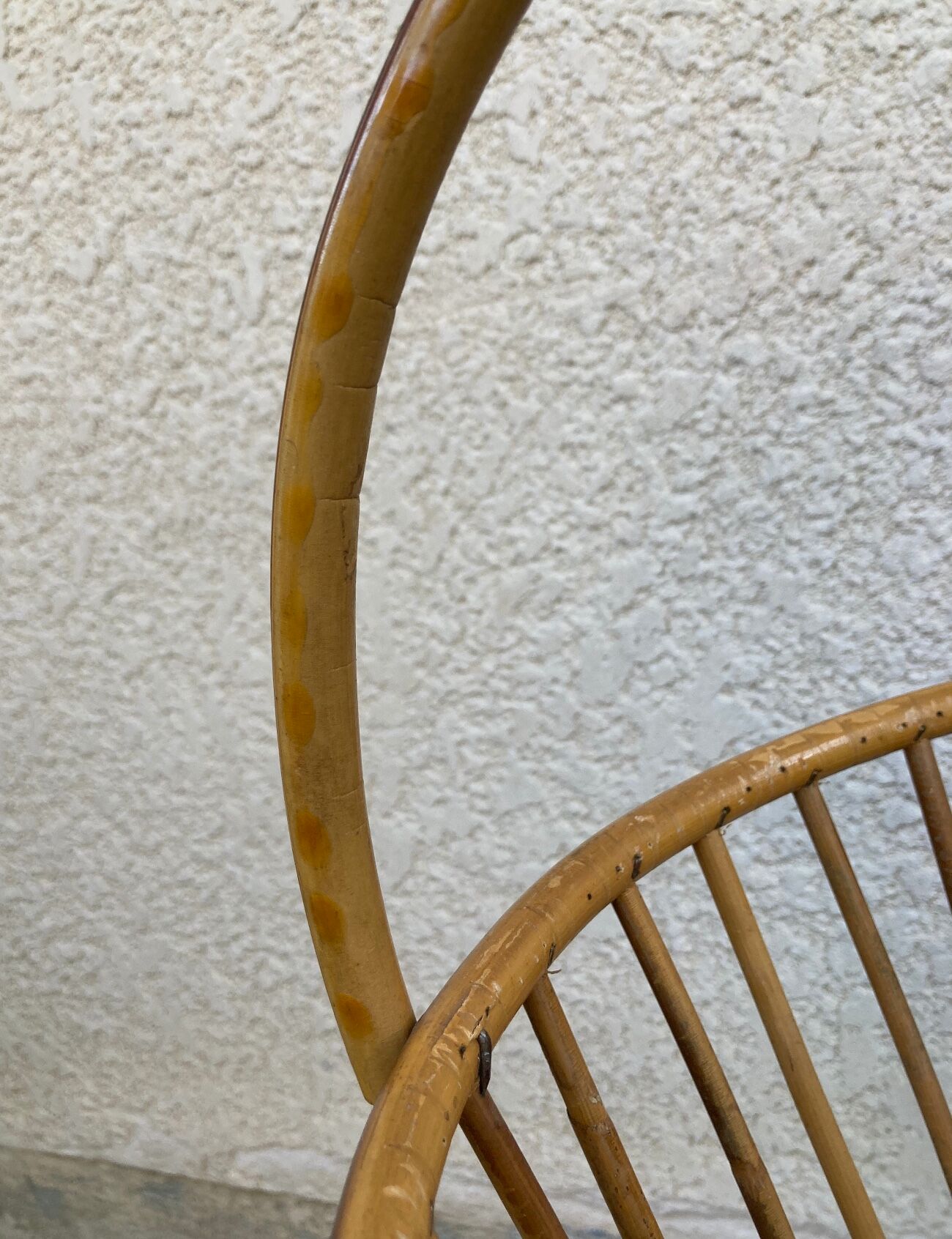 Vintage rattan worker