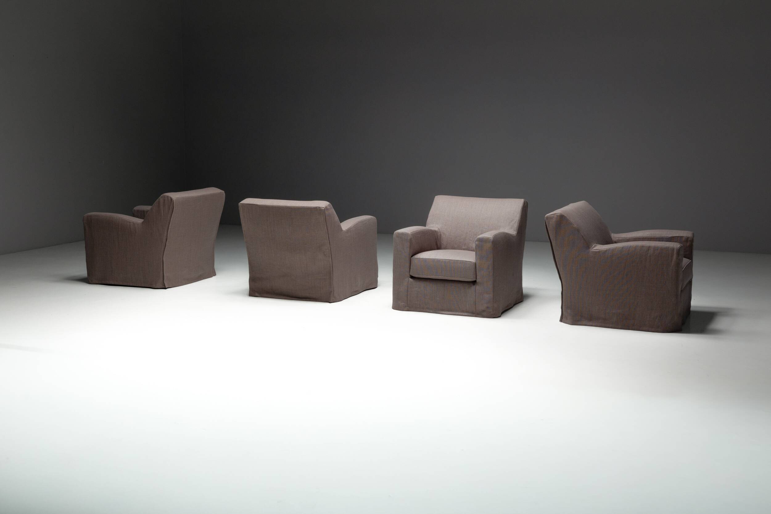 Lounge Chairs by Christian Liaigre, France, 1990s
