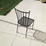 Chaise en fer