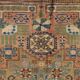 Ancient Asian rug in cotton and wool, fine knot, 77 x 54 in.