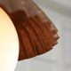 Mid-Century Italian Copper and Opaline Pendant Lamp