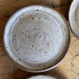 Handmade stoneware coffee set