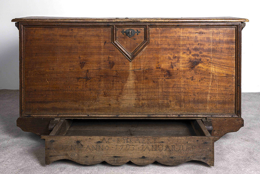 Old wooden chest