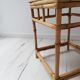 Vintage rattan table