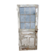 Old glass door beautiful patina. Height: 207.5 cm