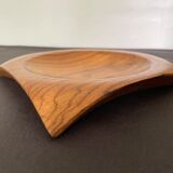 Turned wooden pocket tray