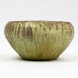 Art Nouveau glazed stoneware bowl by Alexandre Bigot - 1914