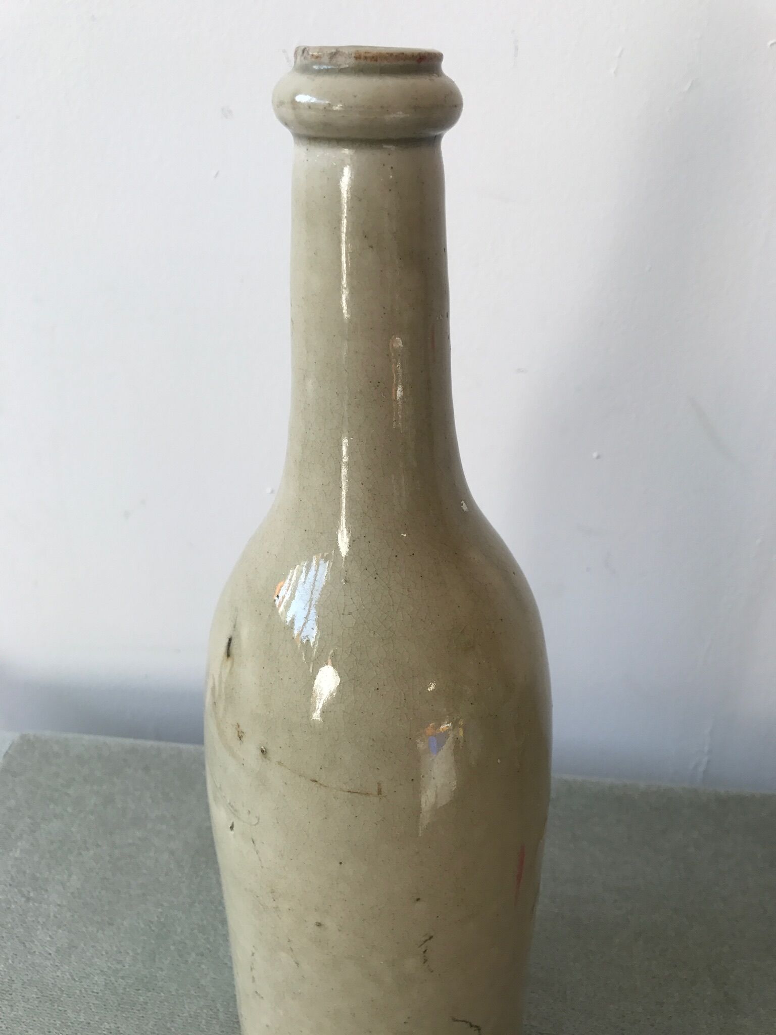 Bouteille en grès de la fin XIXème