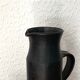 Jean Cacheleux's black ceramic pitcher, 1970s