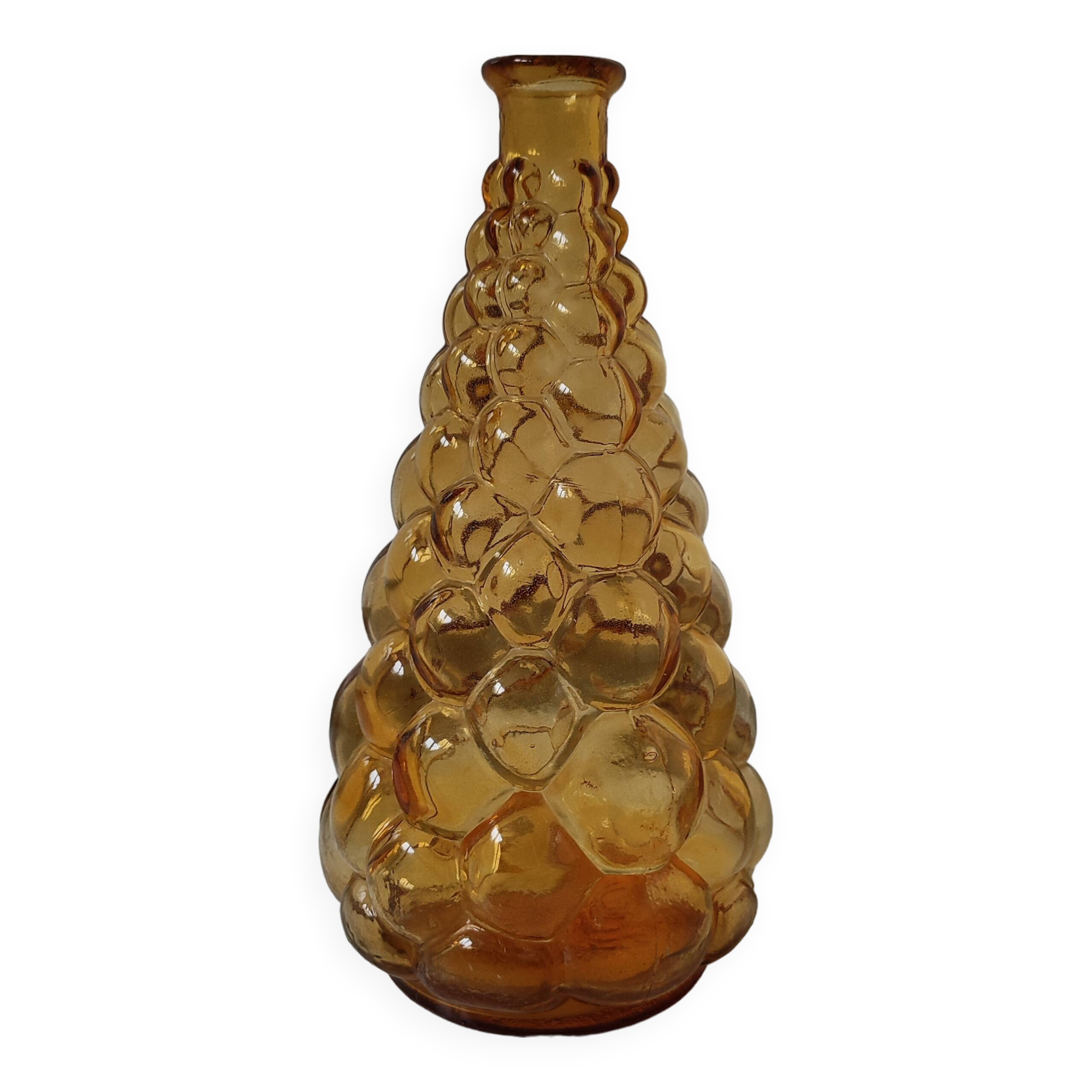 Vintage Glass Bubble Vase