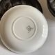 Set of 6 plates Soulages Gulf Juan in Salins earthenware 1960