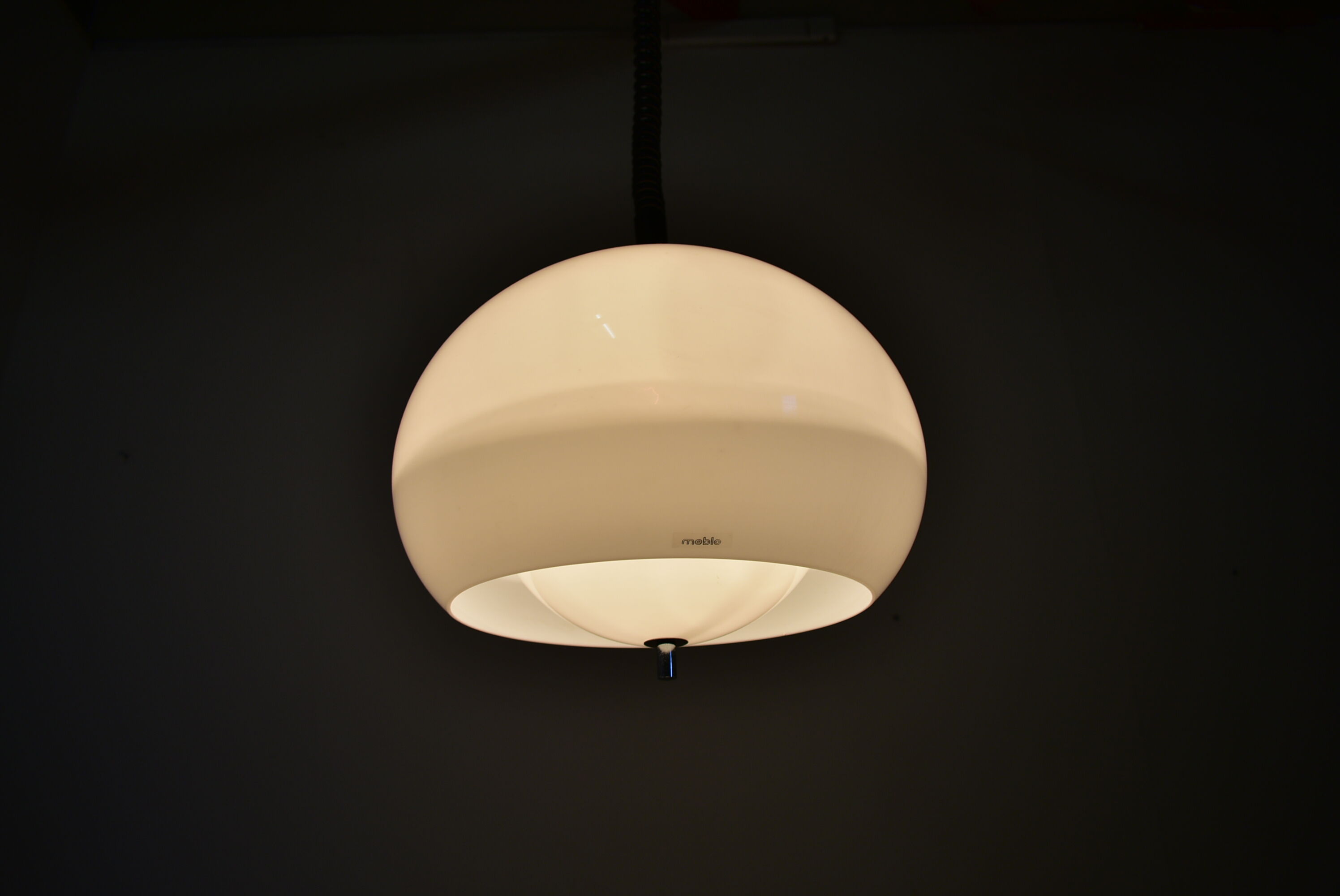 Midcentury Pendant Meblo, Design Harvey Guzzini, Italy, 1970s