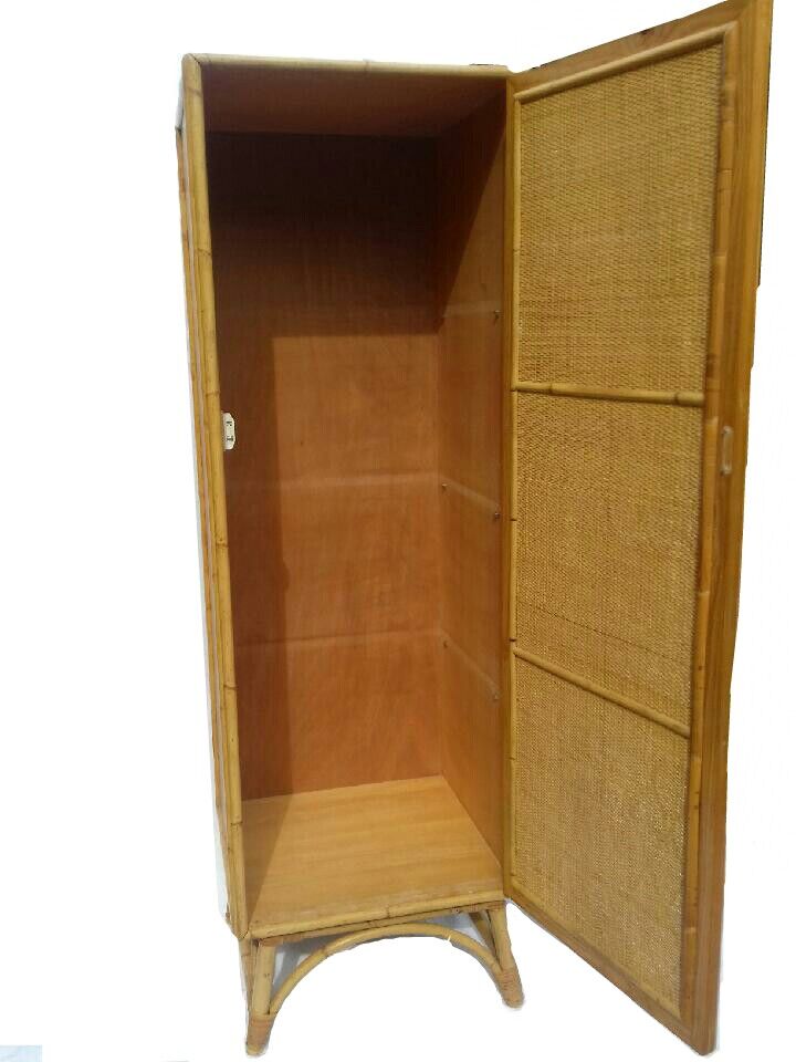 Wardrobe clear rattan