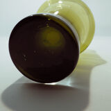 Vase en verre vert Riihimaen Lasi Oy
