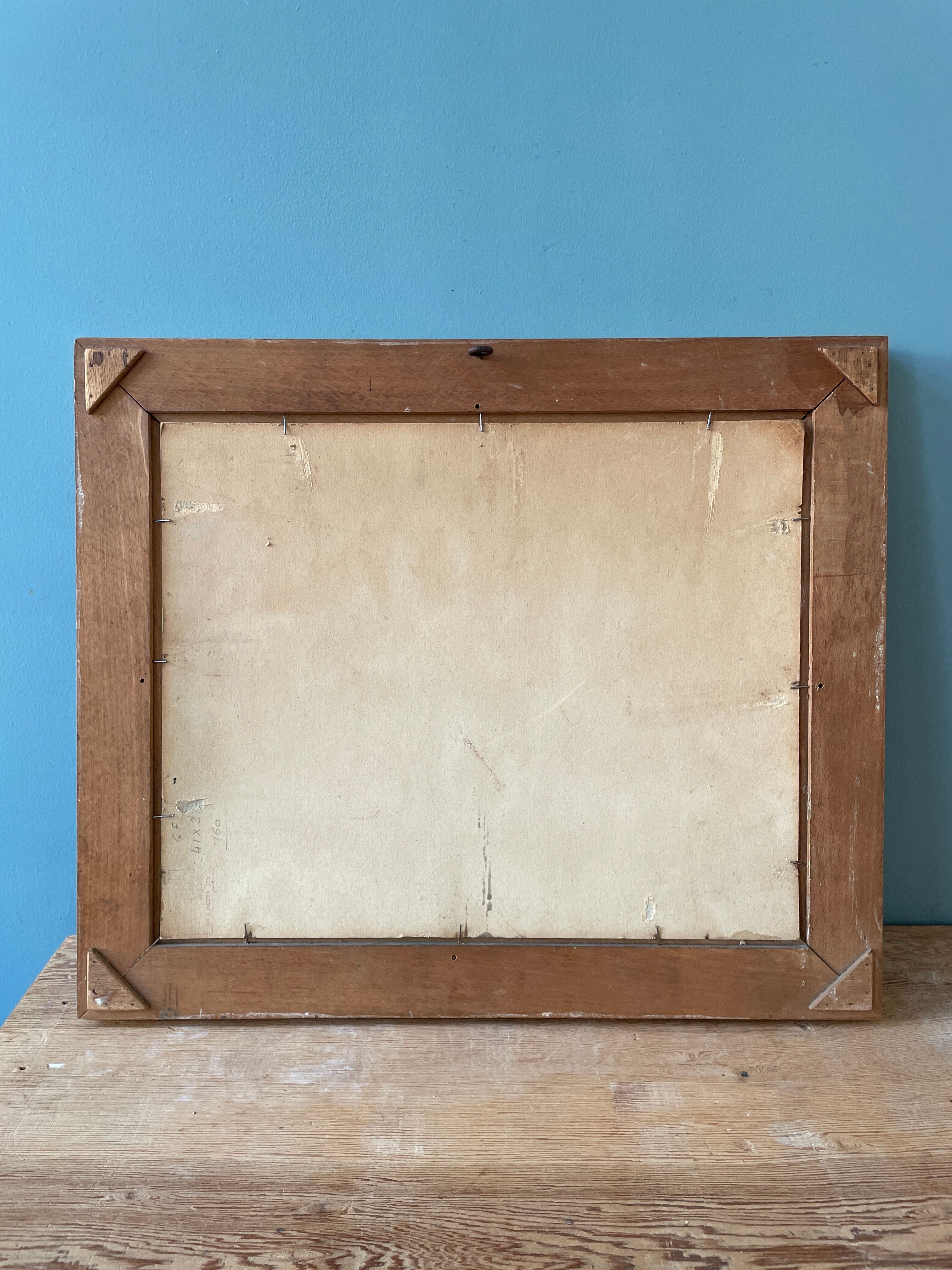 Oil on Isorel, still life