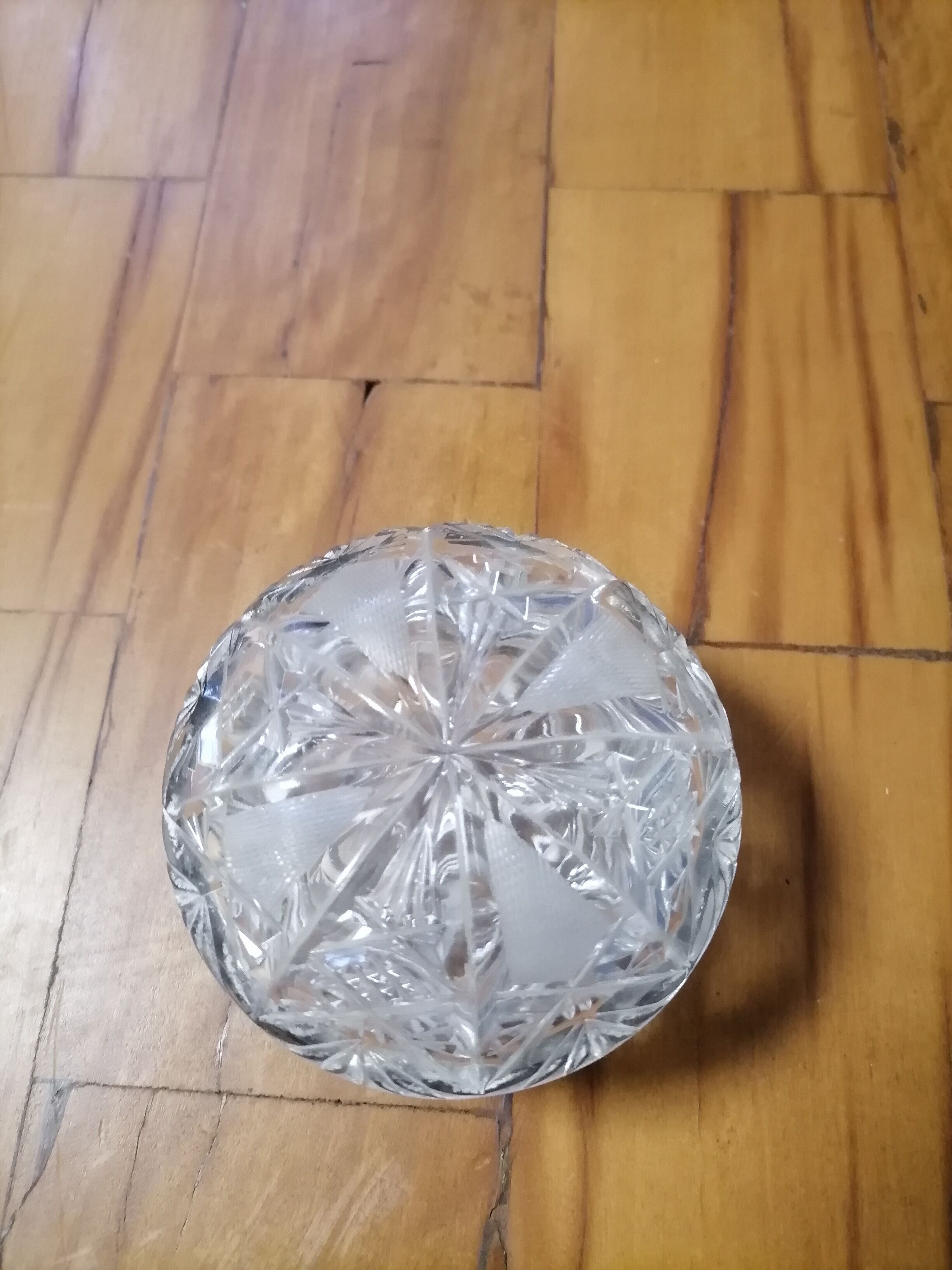 Crystal candy, silver metal