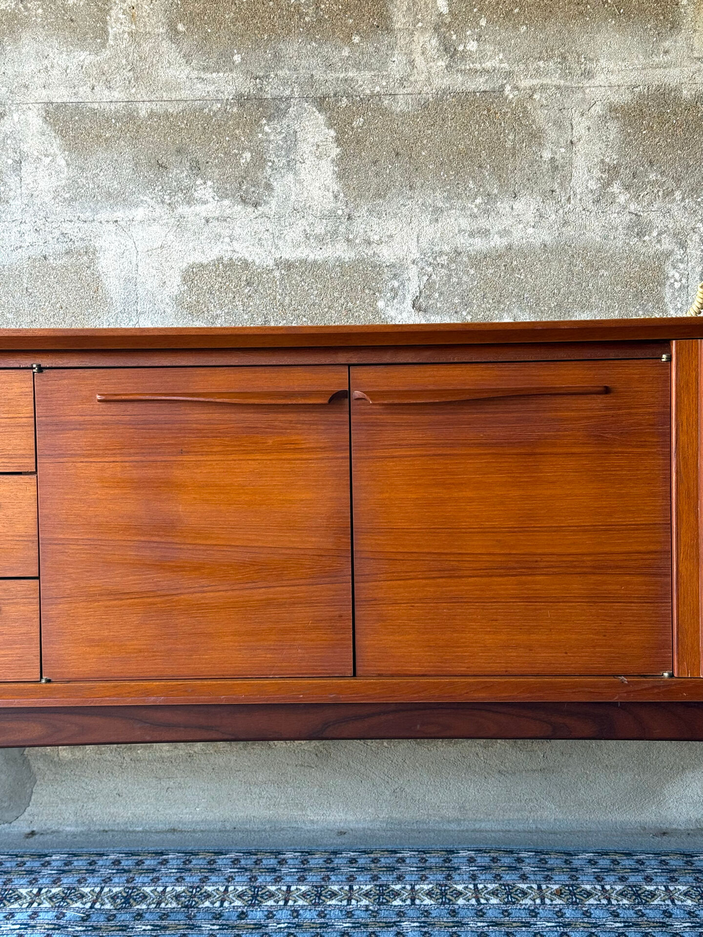 Vintage Scandinavian teak sideboard, 1960.