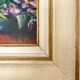 Huile sur toile dans son cadre - 33x39cm