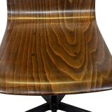 Vintage Galvanitas Pagholz school chair work chair dutch design