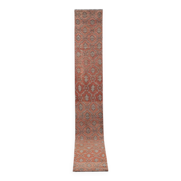 Tapis de couloir turc vintage