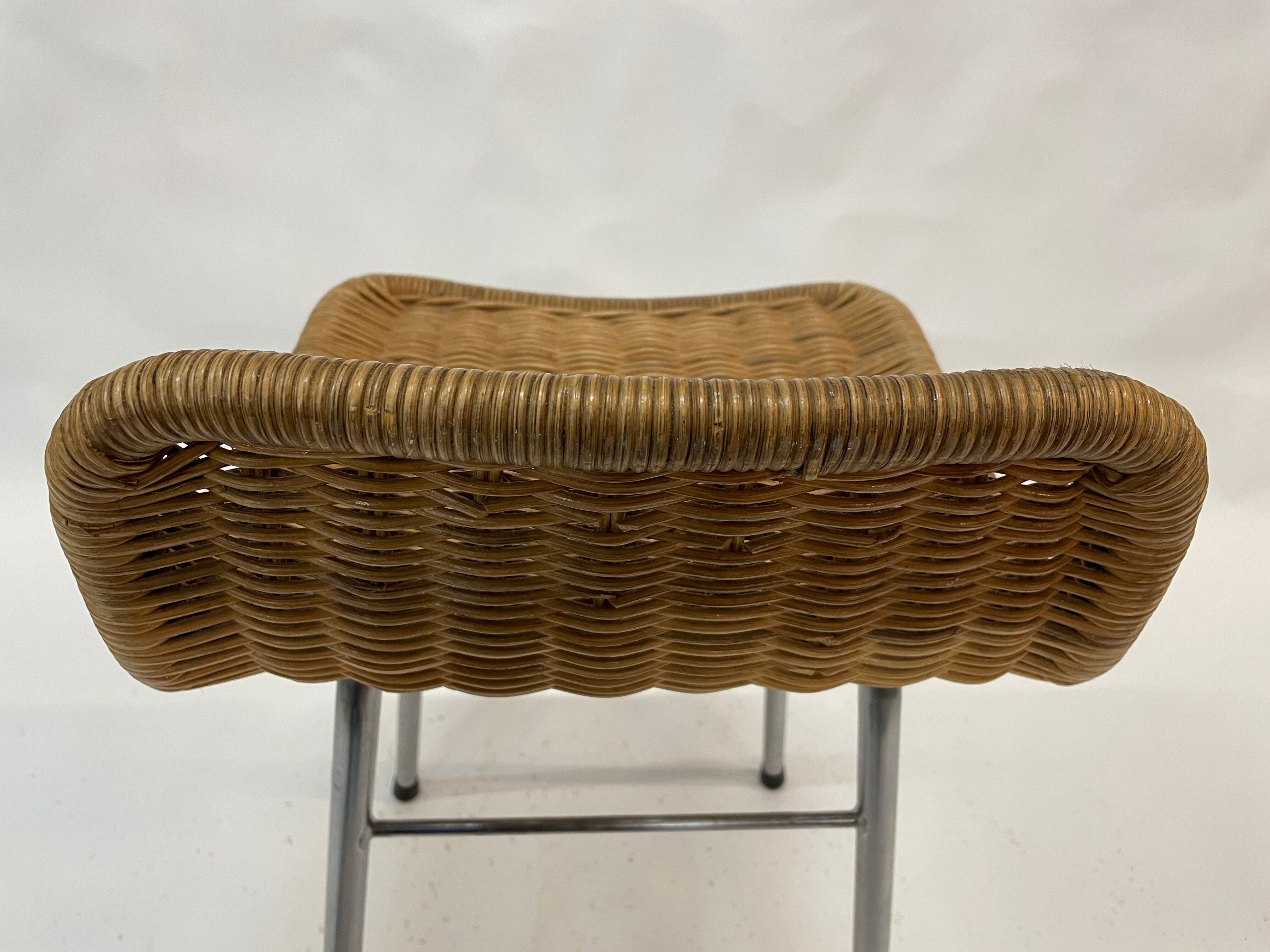 Vintage stool barstool Dirk van Sliedregt Rohe Noordwolde