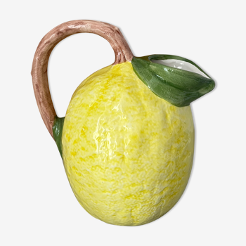 Pichet citron barbotine Bassano