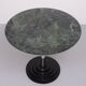 round Green Marble dining table 1980s Italy
