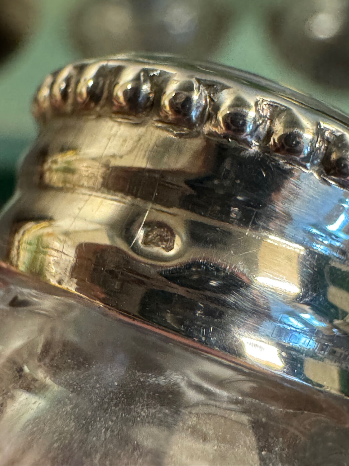 Christofle – 4 salt shakers – Solid silver