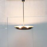 Mid-century Art Deco glass pendant light