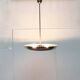 Suspension en verre de style art déco mi-siècle