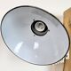 Industrial Black Enamel Scissor Wall Lamp, 1950s