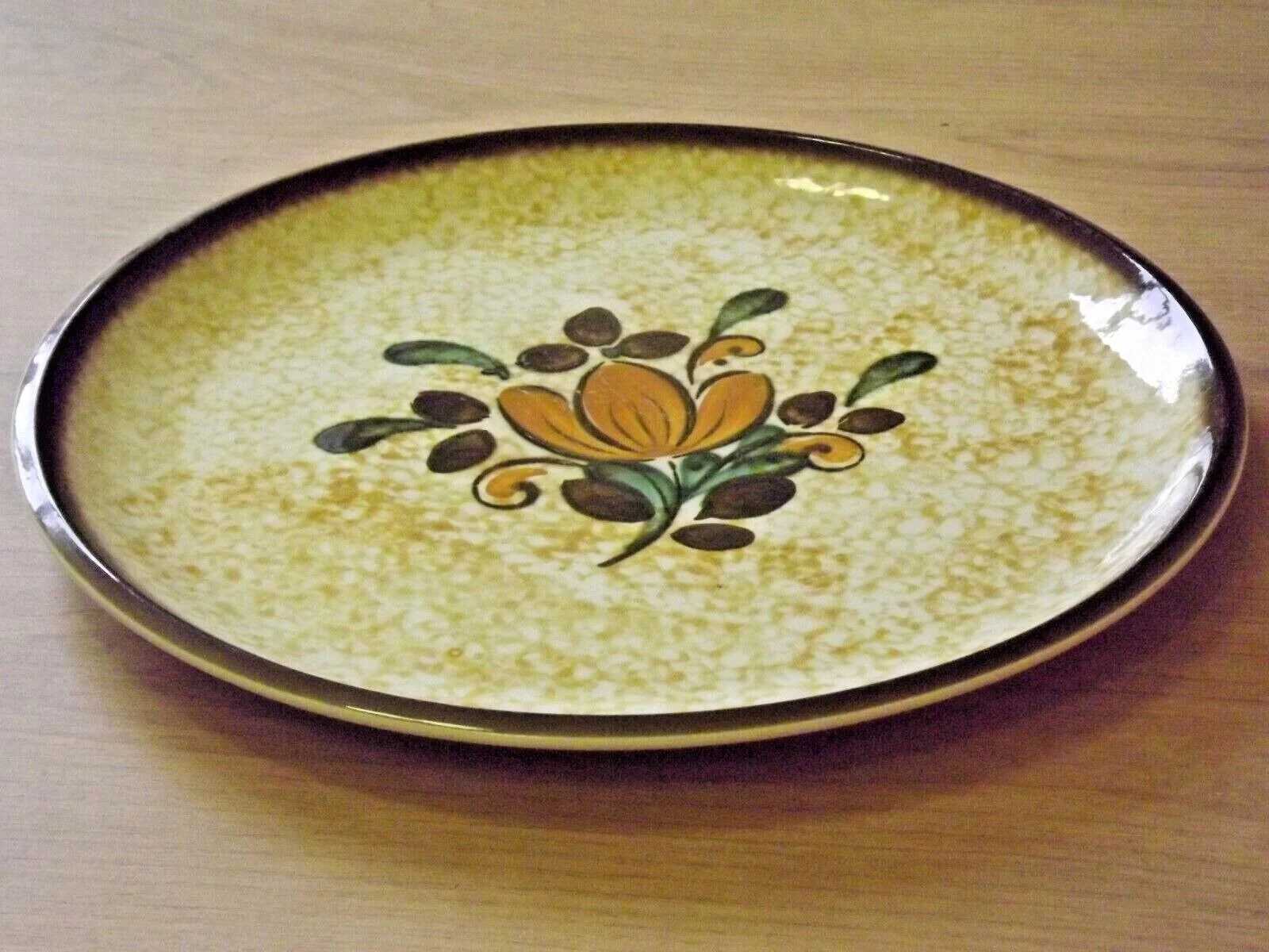 Vintage Boch La Louvière Corfou Collection Large Round Serving Plate