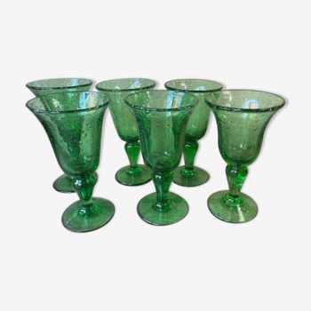 Set of 6 glasses of Biot