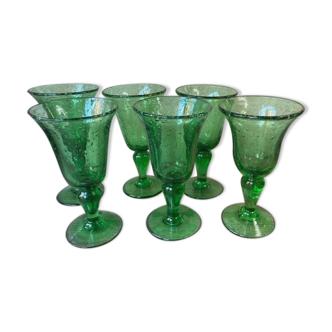 Set of 6 glasses of Biot