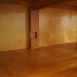 Pine showcase, Danish design, 1980s, production: Denmark