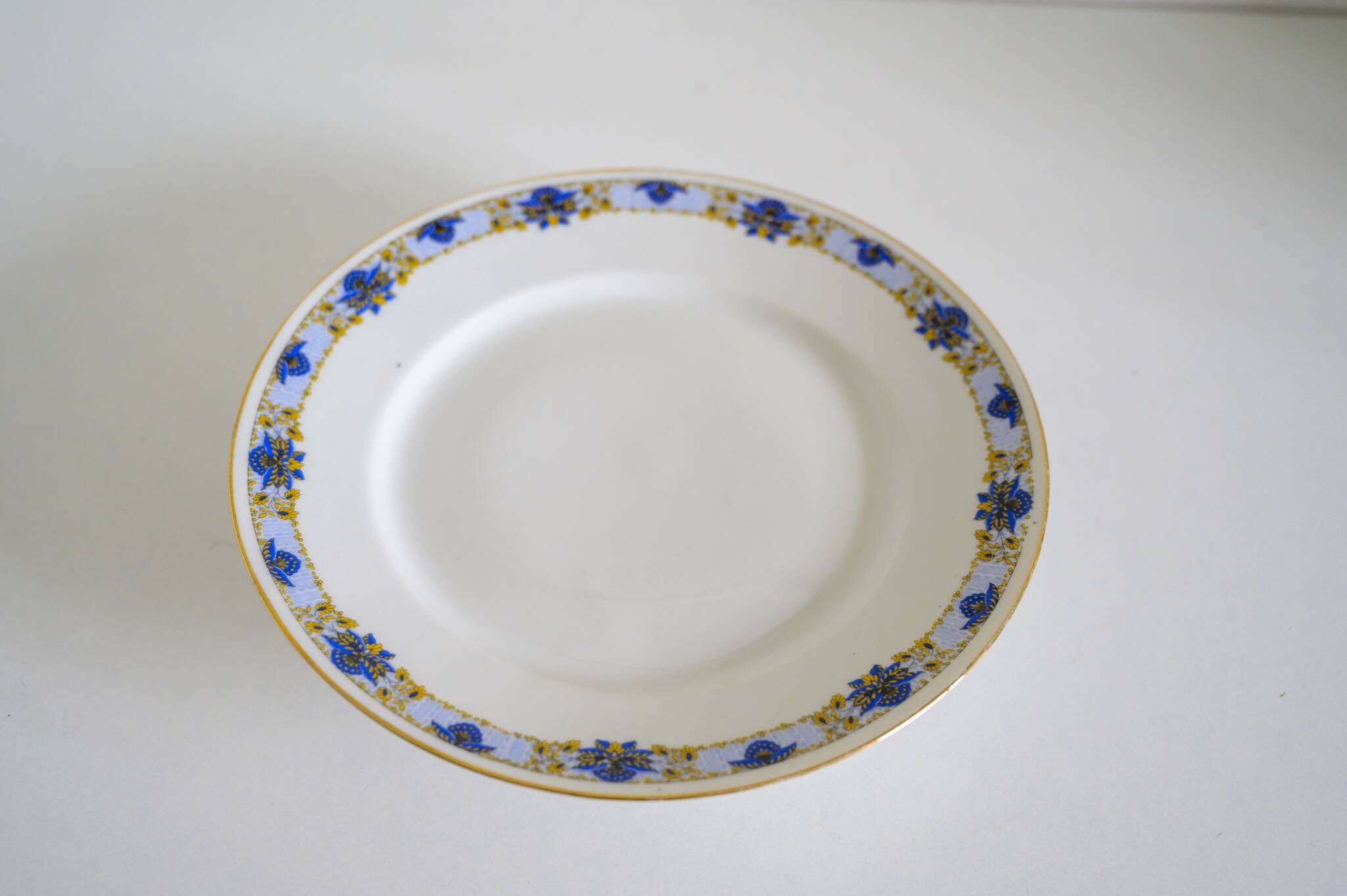 Rare porcelain bowl or bowl from the Gaston Sailly factory - 1920s and 1930s