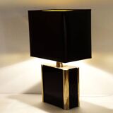 Romeo Rega plexiglass and metal table lamp, 1970s