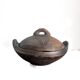 Abron Terracotta Bowls with Clay Lid - African Bowl