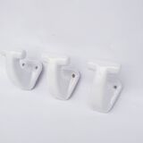 Antique vintage porcelain wall hooks