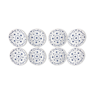 Service of 8 English plates