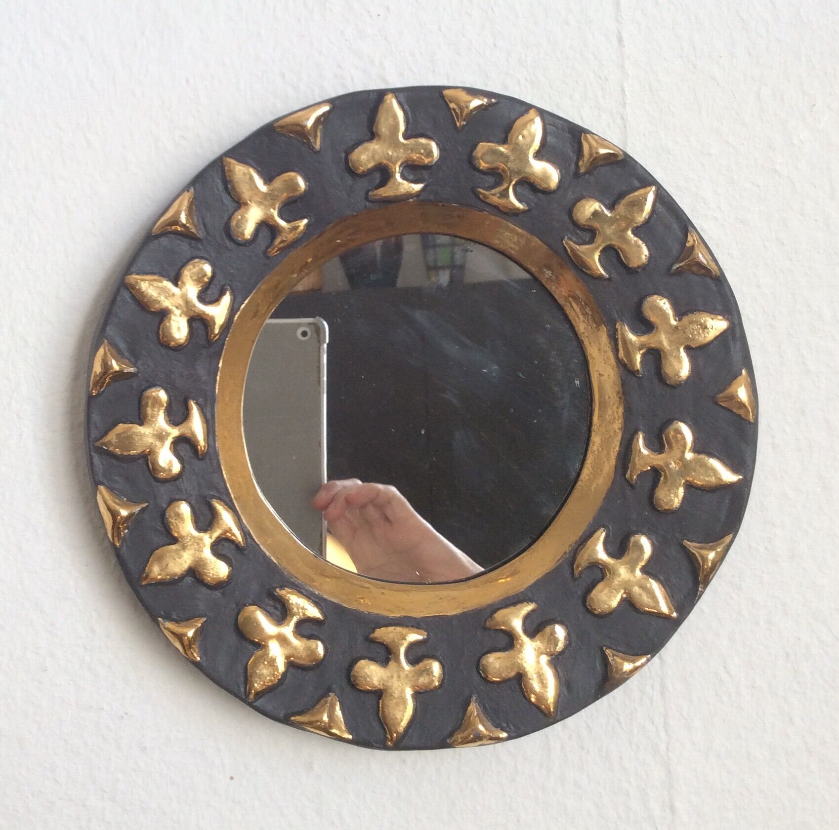 Ceramic mirror, 1960s