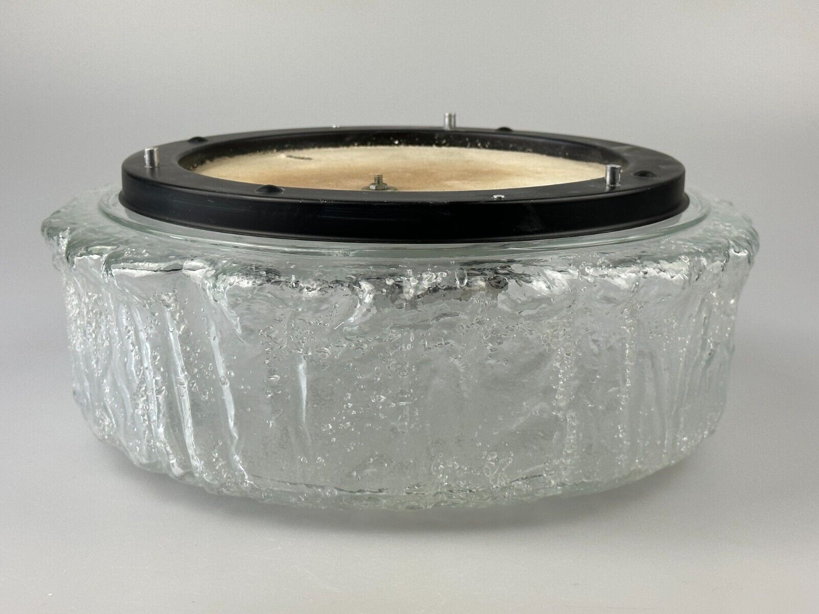 60s 70s ceiling lamp Glashütte Limburg Germany Plafoniere Space Age