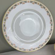 4 Art Deco dinner plates