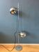 70s mid-century chrome Herda eyeball floor lamp
