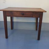 Farmhouse coffee table, wooden side table