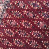 Tapis ancien Turkmen Afghan fait main 137X198 CM